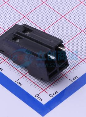 螺钉式接线端子 DB128H-5.08-2P-BK-S 插件,P=5.08mm 1x2P 原装