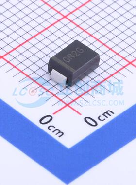 快恢复/高效率二极管 GR2G SMB(DO-214AA) 400V 2A YANGJIE(扬杰)