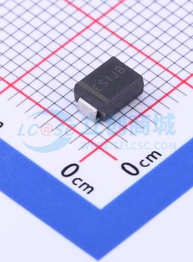 快恢复/高效率二极管 ES1JB SMB(DO-214AA) 600V 1A YANGJIE(扬杰