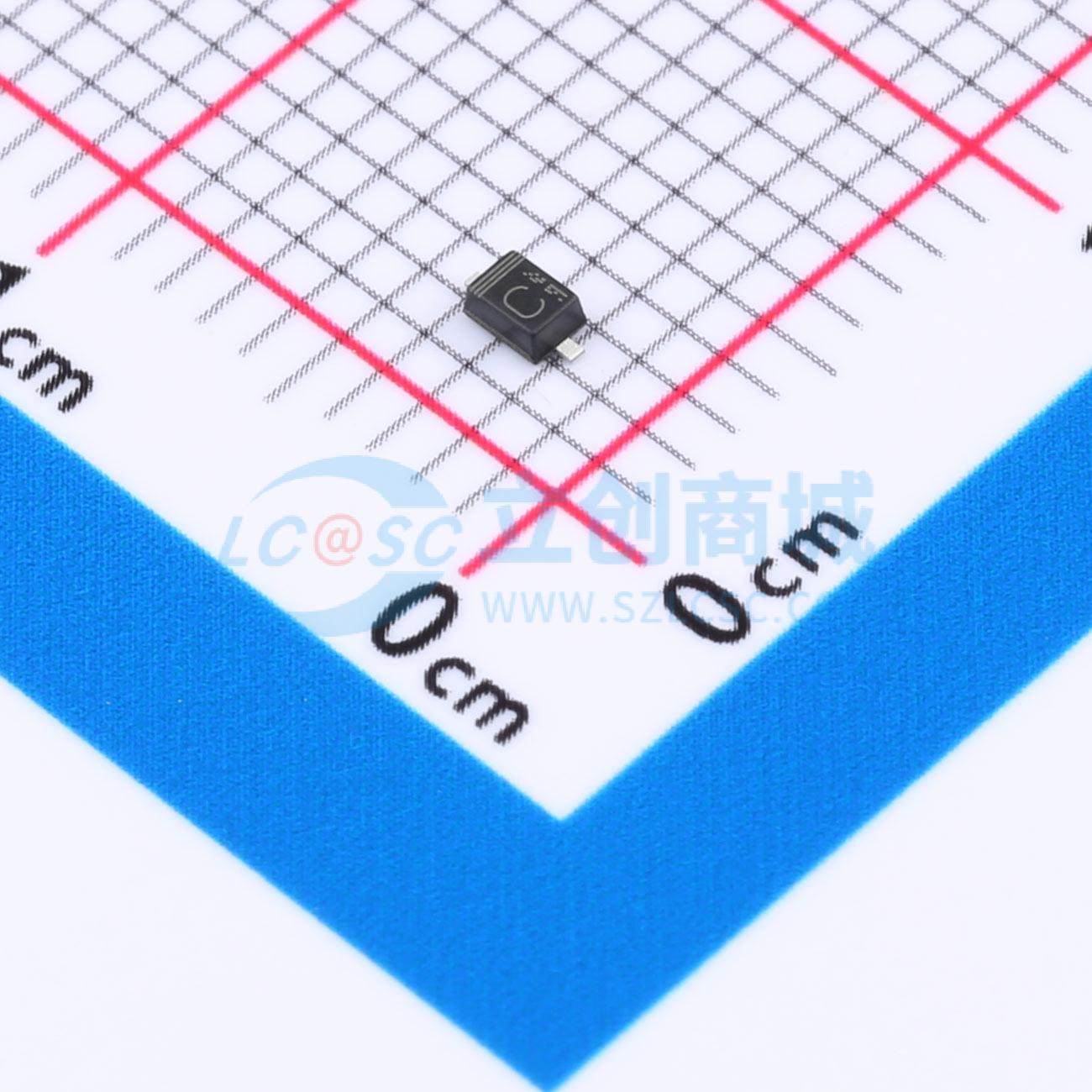 肖特基二极管 RB561VM-40TE-17 SC-90(SOD-323F) 40V 500mA ROHM(