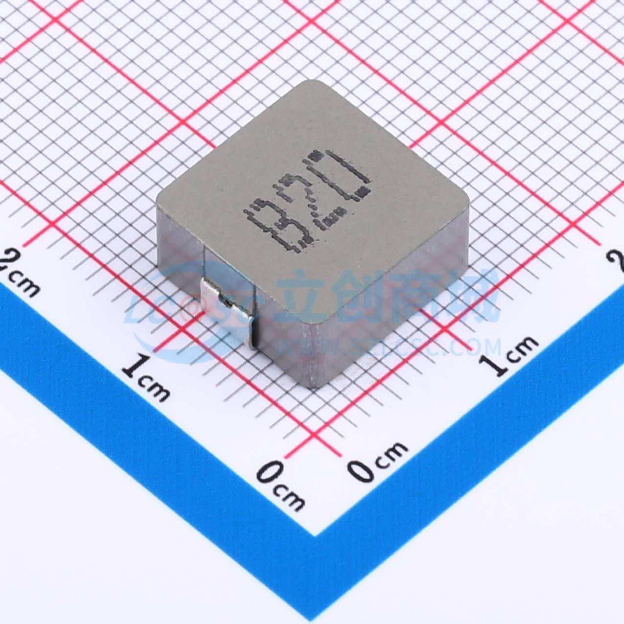 功率电感 SMMS1360-820M SMD,13.8x12.6mm 82uH ±20% 原装