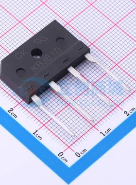 整流桥 KBJ810 KBJ 1kV 8A GOODWORK(固得沃克) 电子元器件配单