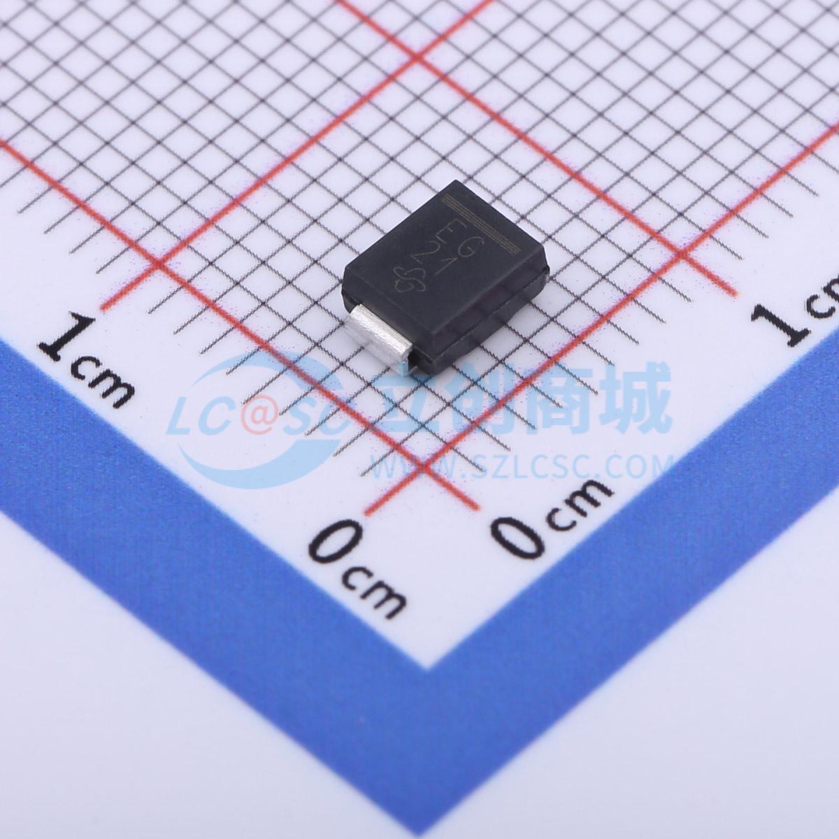 快恢复/高效率二极管 ES2GHE3_A/H SMB(DO-214AA) 300V 2A VISHAY