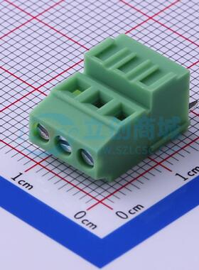螺钉式接线端子 KF128H-3.5-3P 插件,P=3.5mm 1x3P 电子元器件