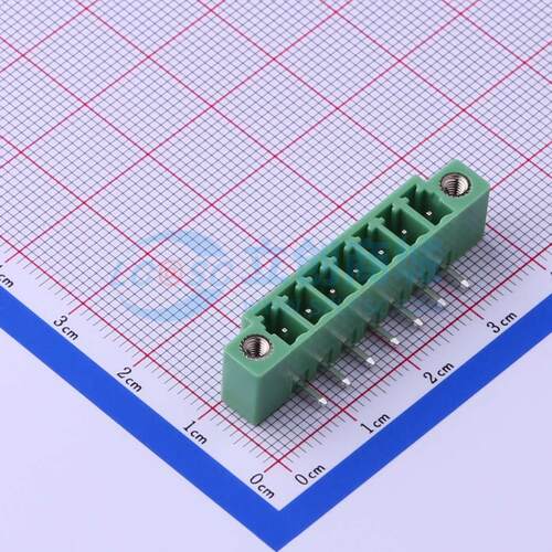 插拔式接线端子 KF2EDGRM-3.81-7P 弯插,P=3.81mm 板端/插座-闭口