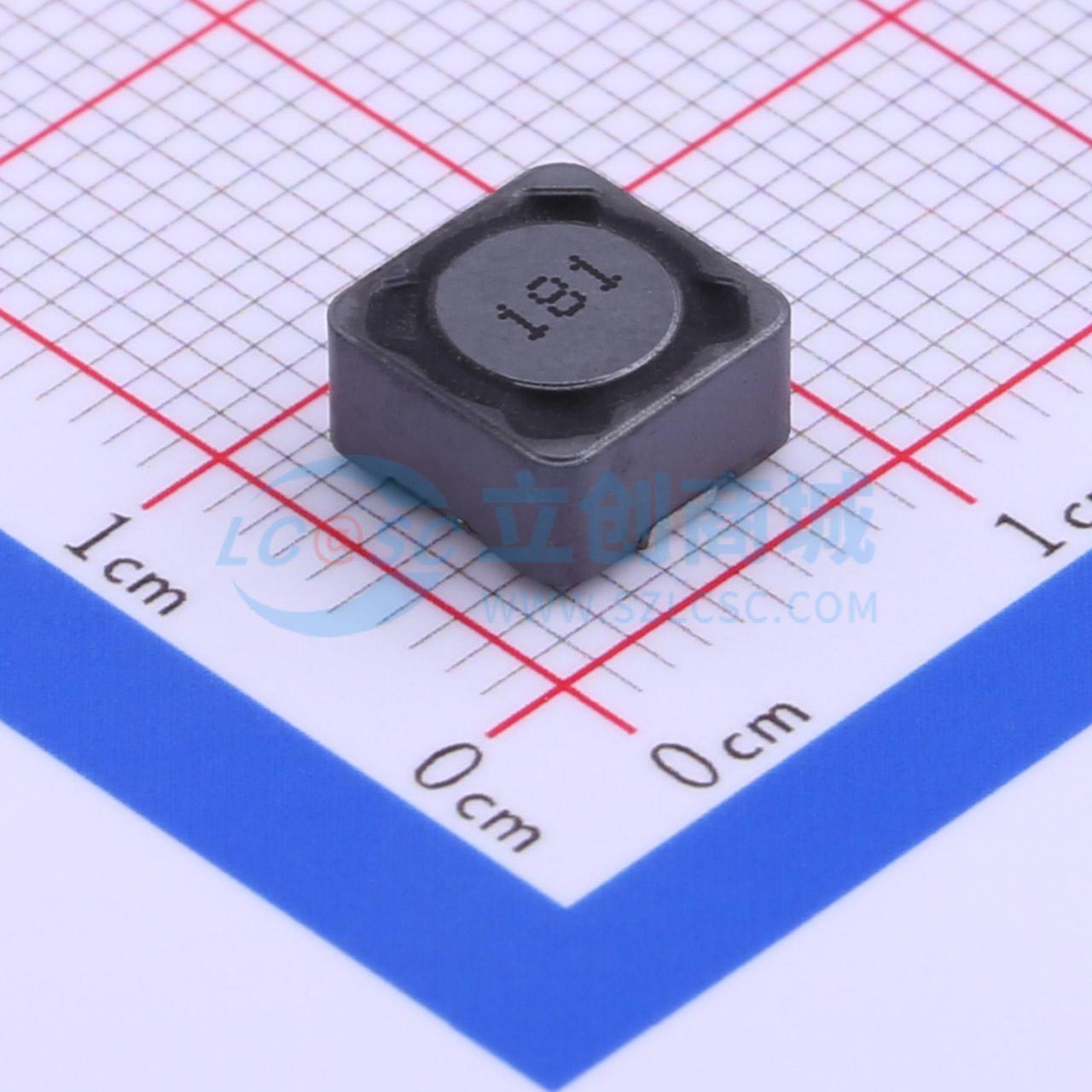 功率电感 SCDS74T-181M-N SMD,7.3x7.3mm 180uH ±20% 420mA