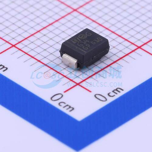 肖特基二极管 STPS140U SMB 40V 1A ST(意法半导体) 电子元器件
