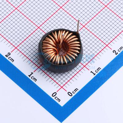 色环电感 XR044125TS101MHL6 插件,D=13.5mm 100uH ±10% 3A