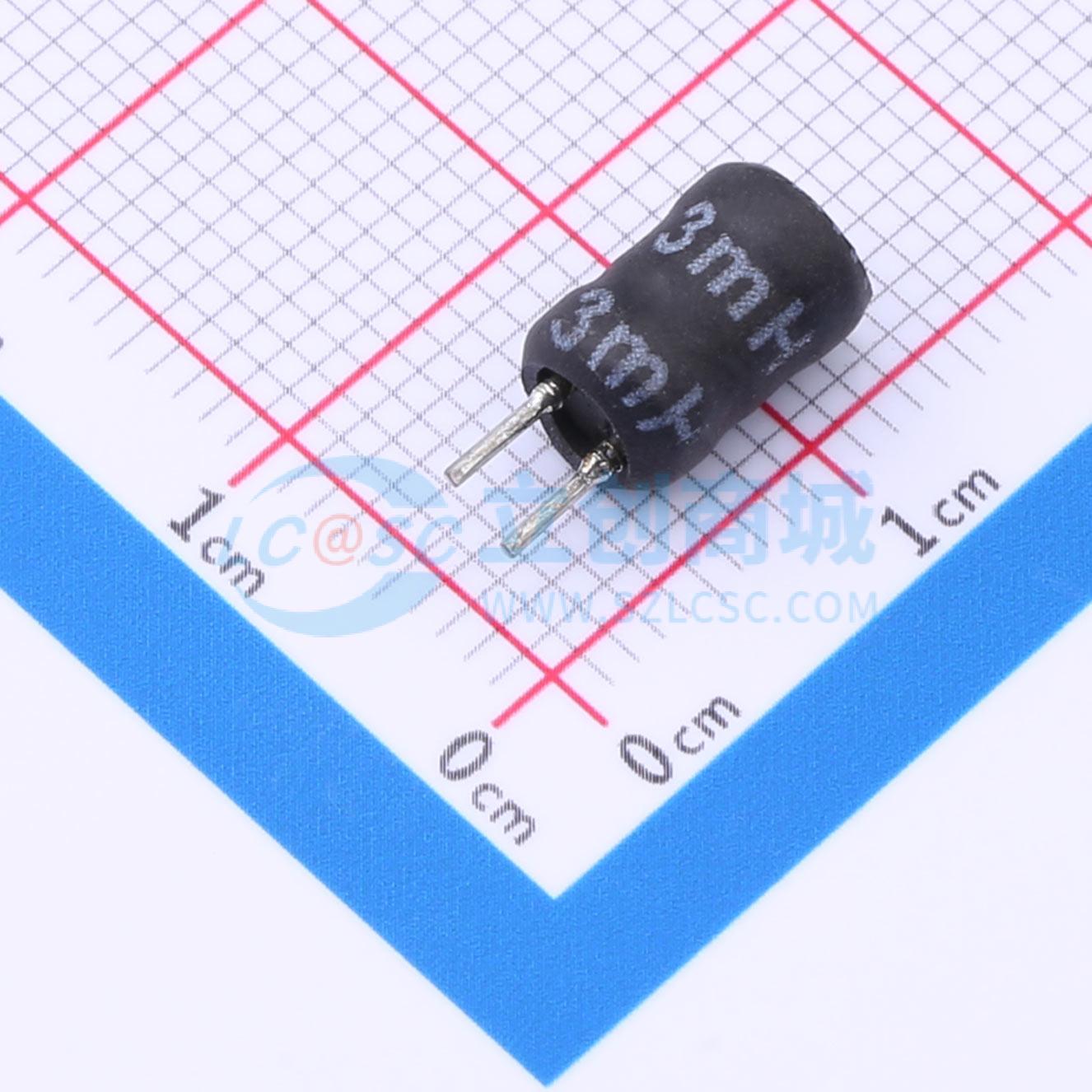 色环电感 XR5*7-302K-S插件,D5xL7mm 3mH±10%原装正品