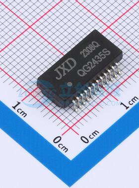 网口变压器 QG2435S SMD-24P,15.1x7.1mm 单口 电子元器件配单