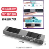 通用于妙洁畅干净巧27厘米对折拖把头胶棉海绵头家用拖把黑色板子