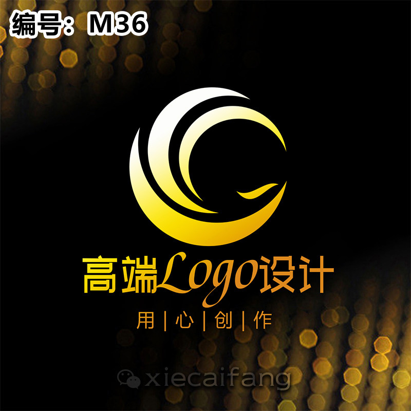 凤凰美业商标logo设计头像微商团队logo设计塑身减肥会所logo