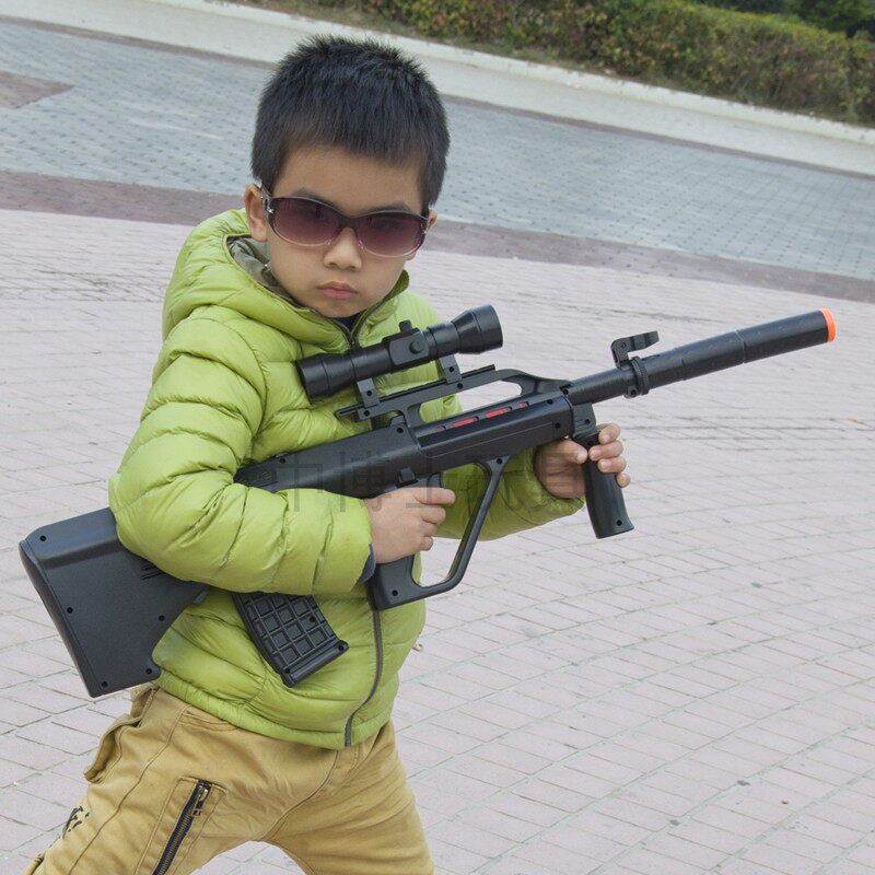 toy gun Jedi Survival AUG Assault Rifle boy Electric Sniper shots Submachine gun 4-6 yearin the Toy/Childs/Puzzle/Building block/Model , Children toy guns , Electric toy gun  category - from Buy2taobao.com to provide professional Taobao agent buy service