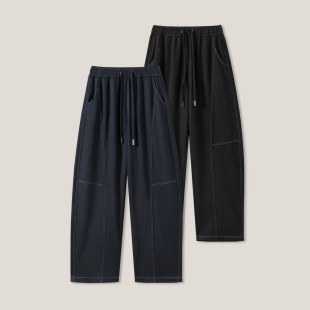 ss28012 纯色休闲百搭弯刀牛仔裤 富婆她来了