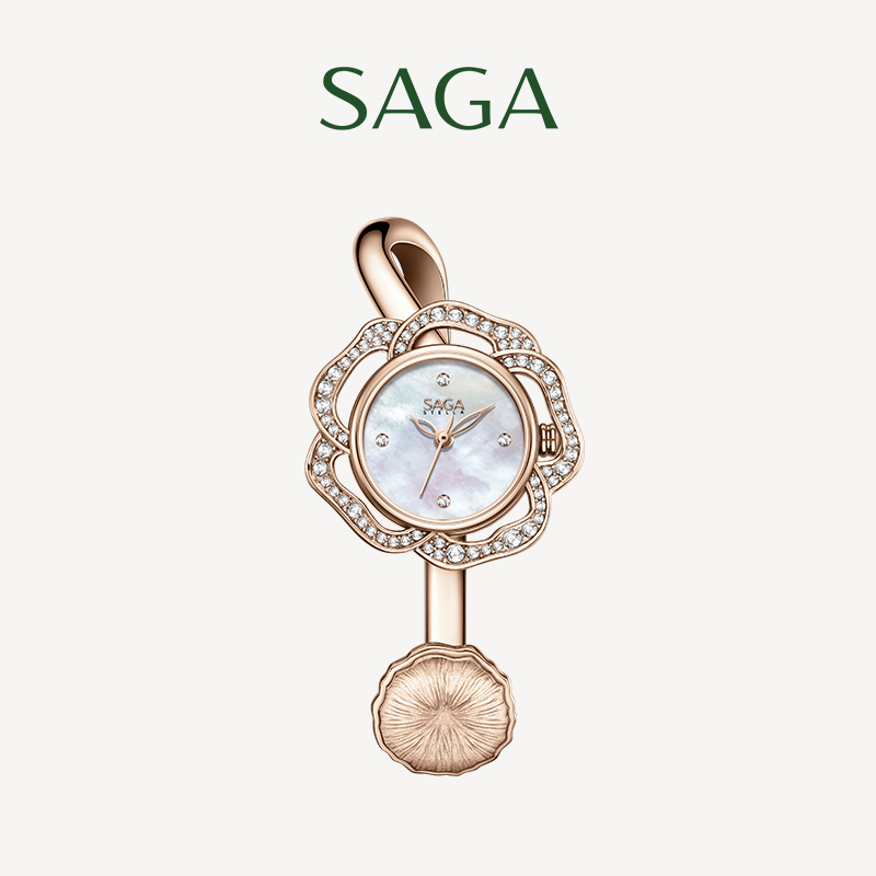 saga世家手表女款轻奢小众