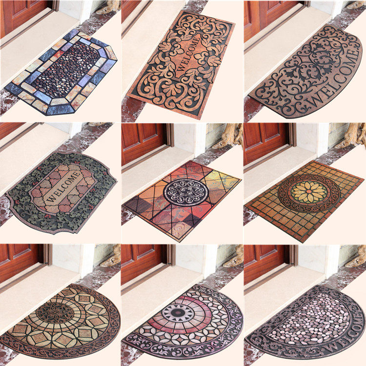 入户门地垫门垫进门踩脚欧式防滑防水门厅脚垫子美式橡胶地垫地毯,居家布艺,家用脚垫,淘宝优惠券,粉丝福利购,淘宝优惠卷