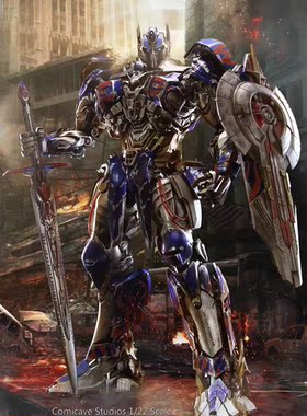 Comicave CS 骑士擎天柱变形金刚正版 合金模型手办玩具 摆件