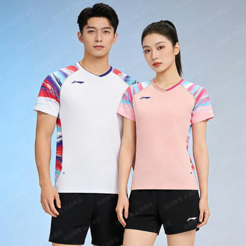 2026新款李宁羽毛球男女运动T恤