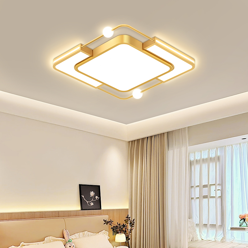 2025新款LED吸顶灯主卧室房间客厅吊灯具大全现代简约护眼全光谱