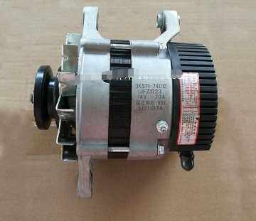 久保田拖拉机发电机M704KQ854老款954发电机调节器80A12V发电机充