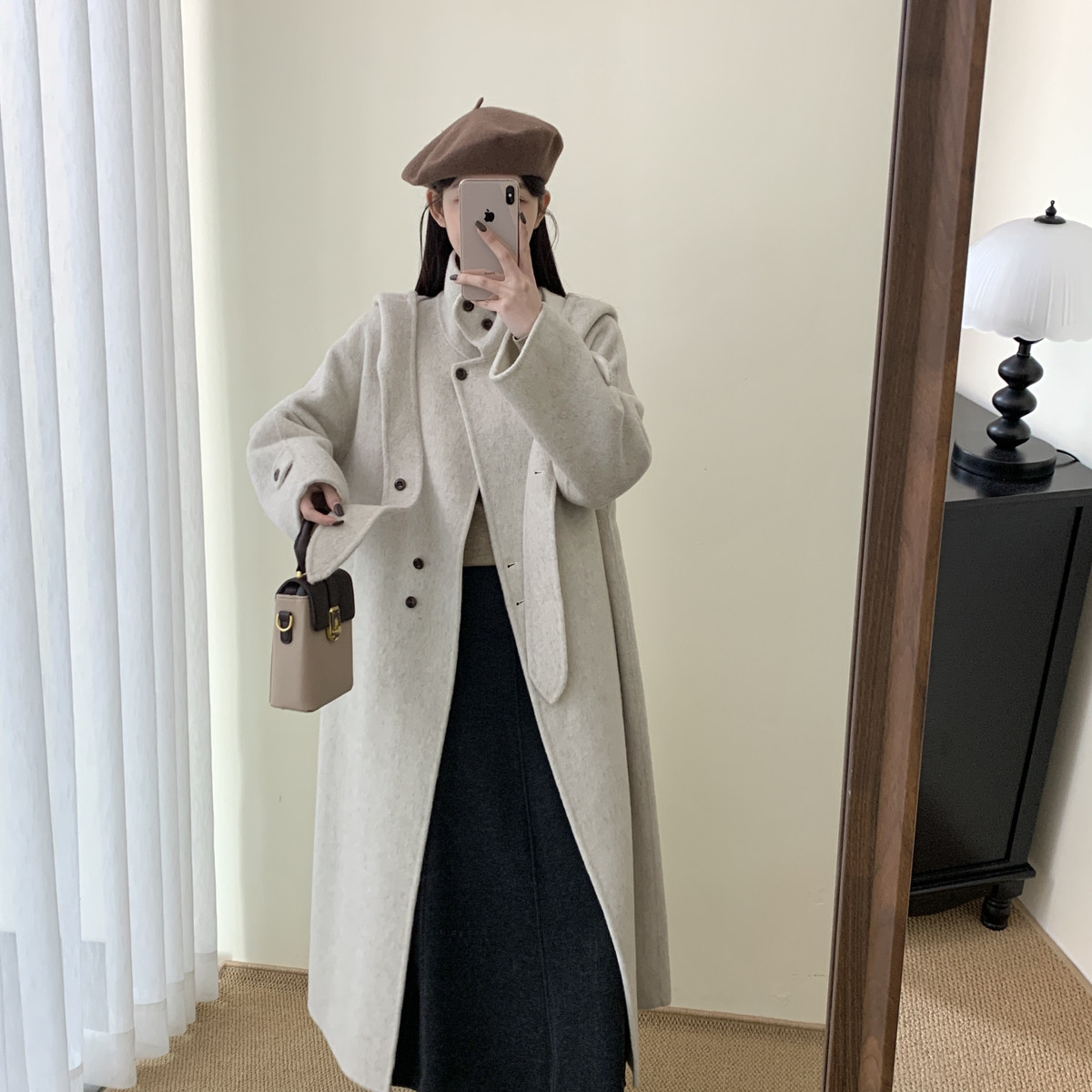 瑞瑞设计羊毛外套(配可拆卸帽子)(含100羊毛)(宠粉价)31910001056,女装/女士精品,羽绒服,淘宝优惠券,粉丝福利购,淘宝优惠卷