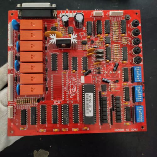 议价冠兴红板夹娃娃机主板件其它元器件