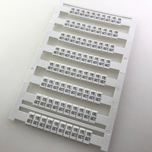 5501端子标记号M4 810万可793 ABB端子标记条RC510 2.5 610