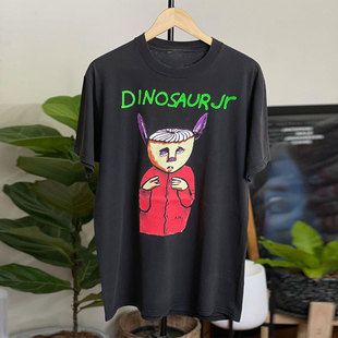 Dinosaur Jr.恐龙二世摇滚乐队复古vintageT恤男女ins超火短袖