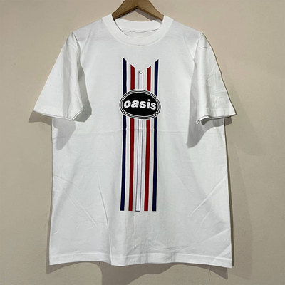 绿洲乐队古着潮牌美潮tee摇滚