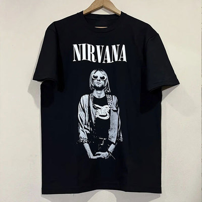 科特柯本短袖复古乐队