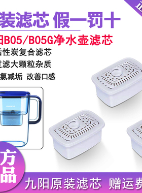 九阳家用净水壶JYW-B05/B05G滤芯 自来水过滤净水杯原装正品滤芯