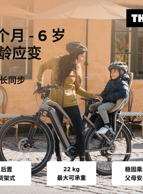 THULE 拓乐 Thule Yepp 2 Maxi RM 后置货架式儿童自行车座椅