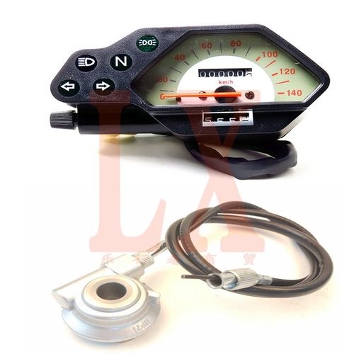 CQR150-250越野摩托车机械仪表档位里程显示表迈速表里程线指示表