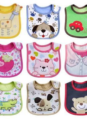 1PCS Newborn Baby Bibs Waterproof Bib Bandana Baberos Bibs