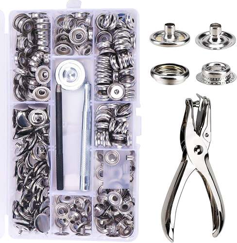 15mm Canvas Snap Kit Marine Grade Snap Fastener Stainless S