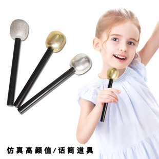 Halloween Decorative Microphone Singing Prop Fake Microphon