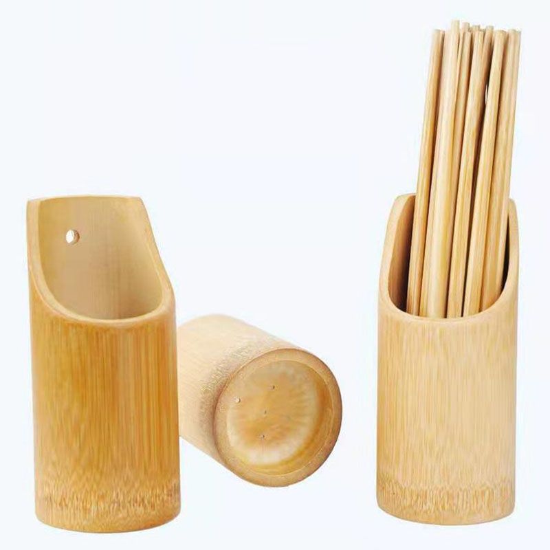 Multifunctional Chopstick Cage Bamboo Chopstick Tube Househ