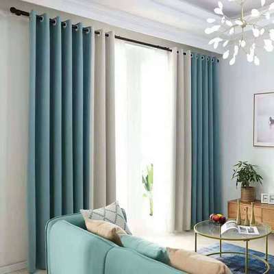 Light blocking curtain fabric velvet linen cotton linen Nor