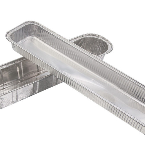 Caterpillar disposable tin foil tray, tin foil box, rectang