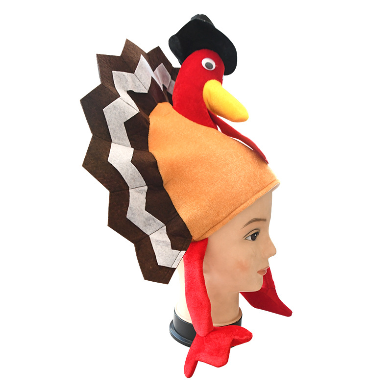 Carnival Sniff Hat with Turkey Hat Customized Thanksgiving
