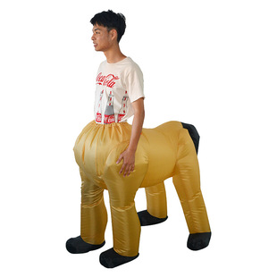 Half body inflatable costume for party prank ball performan