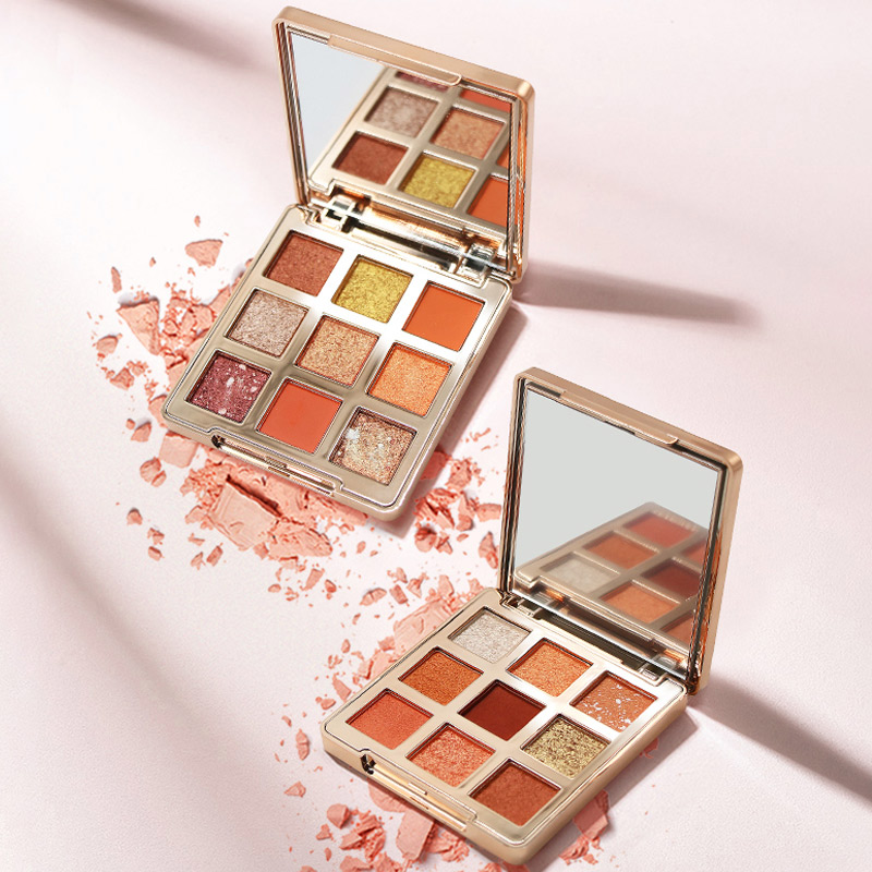 泰国思薇娜sivanna眼影盘9色ins超火初学者哑光珠大地色闪粉防水