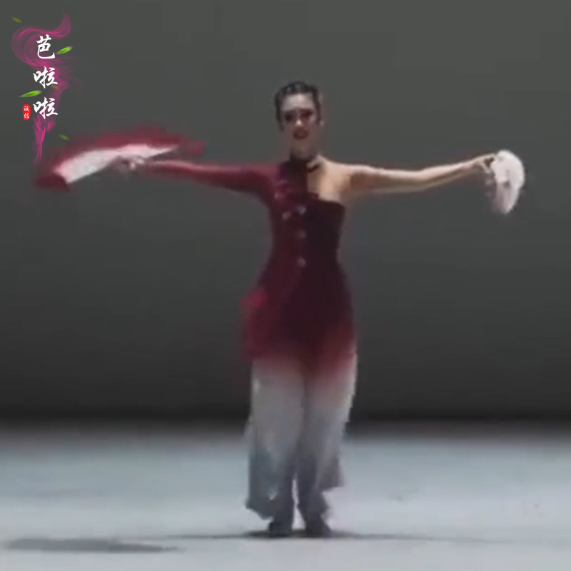 舞蹈演出胶州秧歌艺考服碎梦忧人