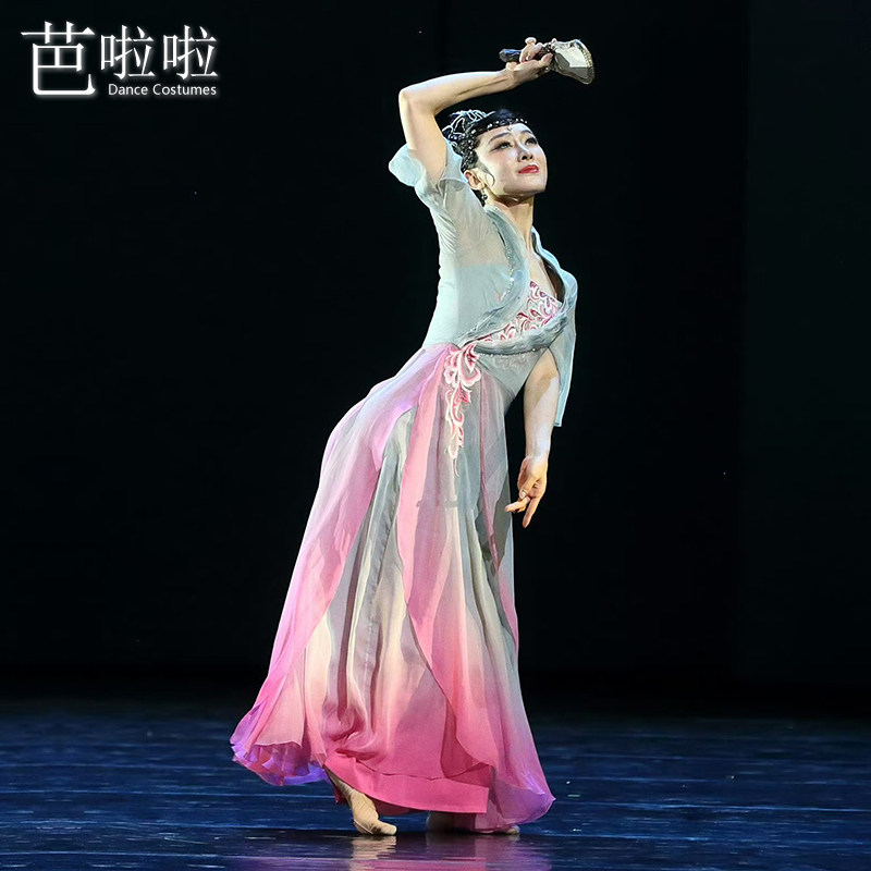 古典舞点绛唇舞蹈服独舞演出服