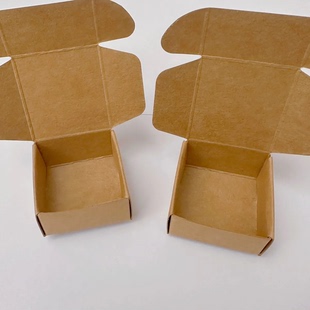 2迷你飞机盒包装 纸粘土蛋糕打包盒 迷你纸盒 盒牛皮纸盒 纸盒