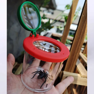 儿童昆虫观察器放大镜教学仪器科学玩具幼儿园礼品观察杯饲养盒