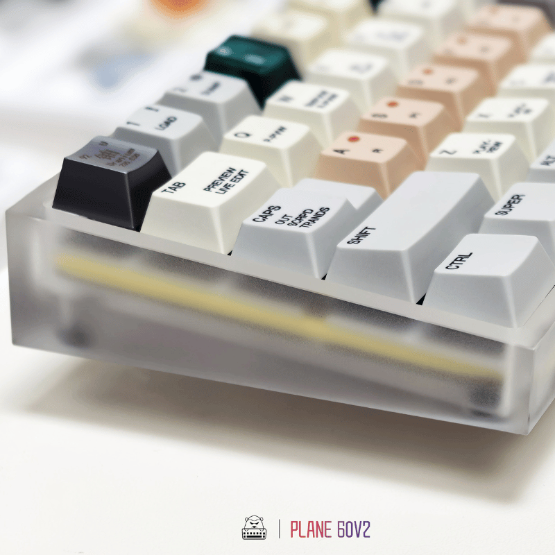 Plane60 V2 客制化键盘 ORing铝壳 磁轴RAKKA60 ATLAS Hiney H60