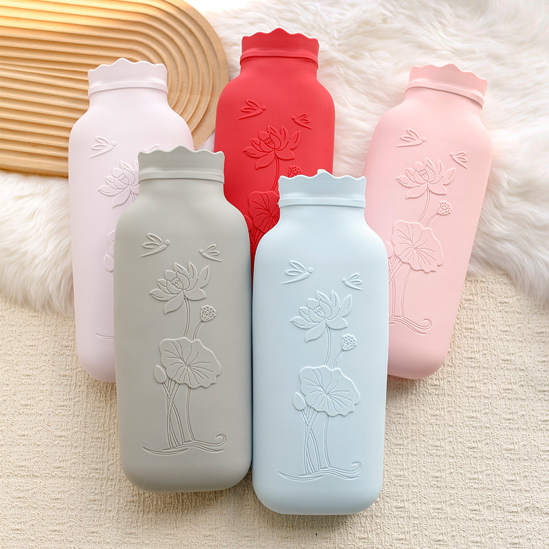 【新品首发】2025新款硅胶热水袋注水特大号暖水袋被窝专用暖手袋