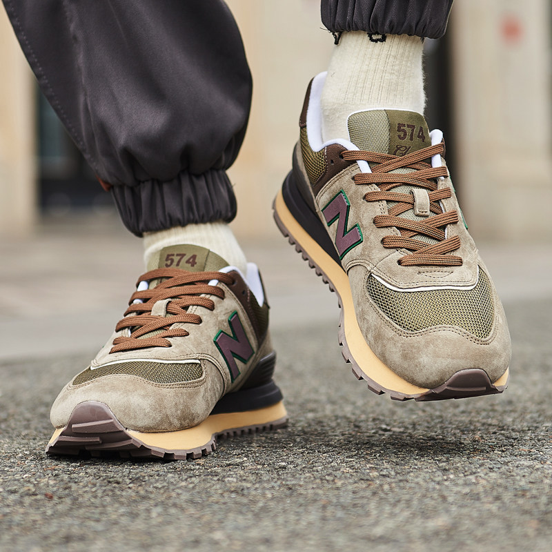 正品n字鞋男鞋四季鞋2025新款防滑休闲鞋官方跑步男女鞋情侣款子