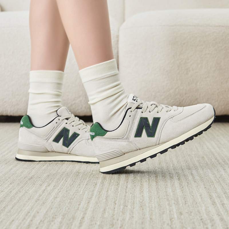 n字鞋官方正品574女鞋新款2025春秋休闲运动鞋女复古跑步鞋男鞋